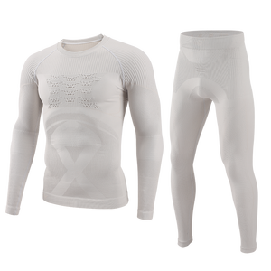 Vêtements de <span class=keywords><strong>sport</strong></span> d'extérieur ESDY en nylon sans couture, sous-vêtements thermiques, combinaison de ski, vêtements de yoga, extensibles, épais et chauds, vêtements d'automne - Product Image 2