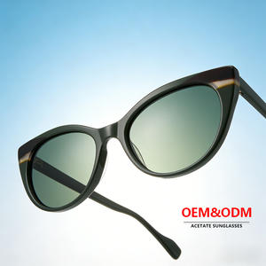 Fabricant de lunettes de soleil de haute qualité propose des lunettes de soleil œil de chat et des lunettes de soleil pour femmes en acétate avec UV400 - Product Image 2