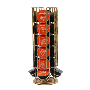 <span class=keywords><strong>Support</strong></span> à capsules de café rotatif en métal or rose pour <span class=keywords><strong>Dolce</strong></span> <span class=keywords><strong>Gusto</strong></span> - Product Image 3