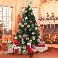 Рождественские украшения для вечеринки для дома, Подарки Для Семьи, Рождество, Новый Год, Рождество, ПВХ надувная трость
