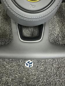 Volante de Cuero Liso Nuevo de Fábrica para Volkswagen <span class=keywords><strong>R</strong></span>-line Passat Golf Jetta Tiguan Polo Bora <span class=keywords><strong>Arteon</strong></span> 2010-2025 - Product Image 4