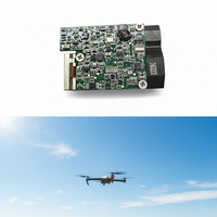 Module de télémètre laser UART 1535 nm 3 km 5 Hz, module de télémètre 3 km 8,5 V, module de télémètre laser extérieur 3000 m pour pod UAV