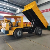 La mine souterraine ZKEPAI utilise la machine essentielle de camion à benne basculante pour un transport efficace EN VENTE