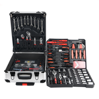 186 pièces ensemble d'outils ménagers Kit d'outils de réparation automatique boîte à outils et roues combinaison d'outils à main Kit d'outils à main ensemble boîte