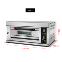 Équipement de Boulangerie Professionnel en Acier Inoxydable Machine à Pain Four à Gaz/Électrique Four à Convection Commercial Four à Pizza