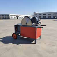 Scie à ruban automatique robuste pour bois, moteur 5,5 kW, lame de 900 mm de diamètre, style horizontal, travail du bois facile