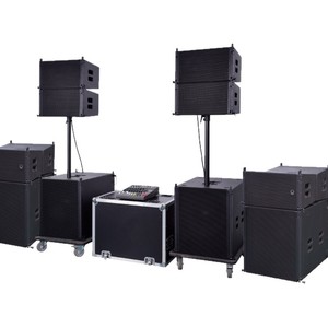 ลำโพงไลน์อาร์เรย์ Special Protection Voice La10 Active 10 ตัว ชุด 4+2 สำหรับการแสดงบนเวทีและการใช้งานเคลื่อนที่ - Product Image 4