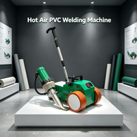 Nouvelle machine de soudage automatique à air chaud Besitiger pour membranes de toiture en PVC, bâches imperméables et tôles plastiques