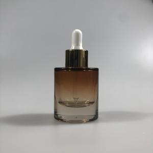 ขวดแก้วหยดน้ำมัน30มล. ขวดแก้วสีทองขวดหยดน้ำมันสำหรับเครื่องสำอาง - Product Image 1