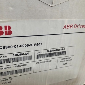 ACS800-01-0005-3+P901 ACS800 ซีรีส์ 2.2กิโลวัตต์ 3 เฟส 380-500โวลต์ PLC - Product Image 1