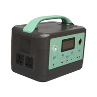 Station d'alimentation portable MK 600W, batterie au lithium 384WH avec certificat CE, RoHS pour la sauvegarde d'urgence à domicile, le streaming en direct, le camping