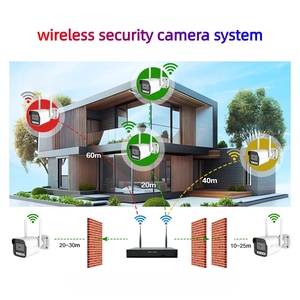 4CH <span class=keywords><strong>WIFI</strong></span> Bullet CCTV Camera Set với 5MP tầm nhìn ban đêm cho an ninh nhà từ nhà - Product Image 2