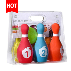 2026 Mini ensemble de bowling pour enfants <span class=keywords><strong>en</strong></span> <span class=keywords><strong>mousse</strong></span> EVA avec 6 quilles et boule, jeu de sport d'extérieur pour créer une ambiance amusante - Product Image 1