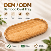 Ensemble d'accessoires de salle de bain en bambou naturel, plateau de rangement pour comptoir de vanité, porte-brosse à dents, distributeur de savon, organisateur