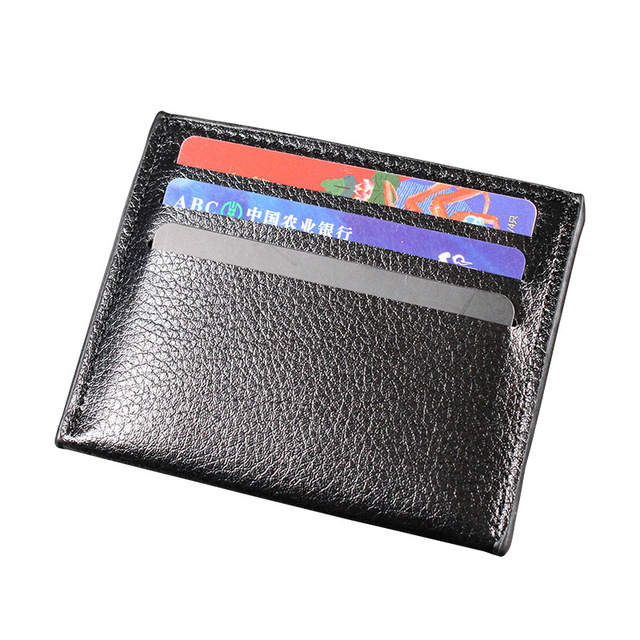 Mens PU Leather Wallets Rfid Metal Card Holder Credit Card Wallets Purses Zipper Long Coin Card Holder Wallet