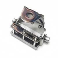 Soporte de Antena para Auto TDT-K110 de Acero Inoxidable, Abrazadera para Tanque de Agua de Lluvia, Base Plegable 180°, Resistente, con Orificio de 16mm