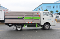 Camion de transport de déchets électrique à énergie nouvelle Changan Kuayue D5, zéro émission, conteneur de 240 L
