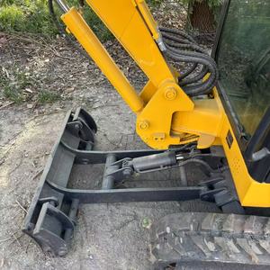 Excavadora de cadenas Komatsu PC20 MR, miniexcavadora amarilla con capacidad de cazo de 0.03m³ - Product Image 6