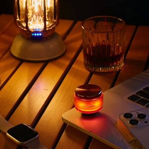 Altavoz Inalámbrico Portátil <span class=keywords><strong>Dura</strong></span> MOBI con Conducción Ósea, Bluetooth, Resistente al Agua, Convierte Cualquier Superficie en Altavoz, con Luz RGB, Altavoz Estéreo - Product Image 4