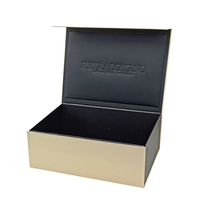 Premium Custom Logo Luxury <b>Large</b> Matte Rigid Paper Cardboard Black Foldable Empty Magnetic Folding Closure Gift Box Packaging - Product Image 2