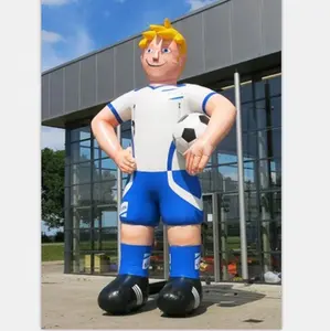 Nfl Opblaasbare Speler Gazon Figuur Voetbal Action Figure Reclame Opblaasbare Voor Gazon Decoratie Sport Evenementen
