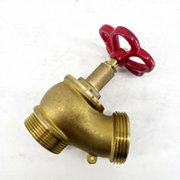 Raccord flexible pour bouche d'incendie en laiton de haute qualité, 1,5 pouce, PN16, angle de 45 degrés