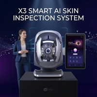 Appareil d'analyse cutanée professionnel, analyseur de peau, analyseur de peau du visage professionnel, détecteur de peau