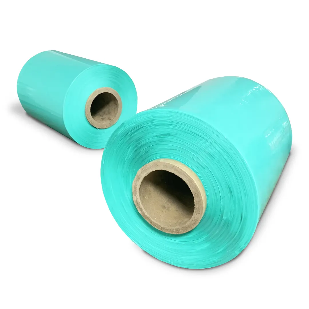 Werkseitig Hochleistungs-wasserdichte Silage-Stretch folie aus grünem Kunststoff