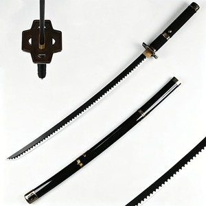 Espada de Anime Roronoa Zoro <span class=keywords><strong>Yubashiri</strong></span> de 104 cm, Segura, Sin Afilar, Réplica de Arma de Anime para Cosplay - Product Image 2