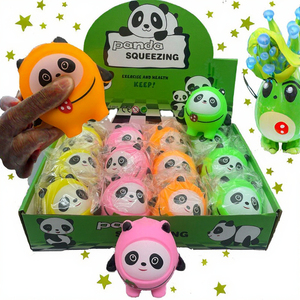 Panda Phong Cách Chống Căng Thẳng Vui Đồ Chơi Khỏe Mạnh Tự kỉ Tâm Trạng Bóp Cứu Trợ Vui Vẻ Geek Tiện Ích Với Halloween Truyện Cười Làm bằng Cao Su - Product Image 3