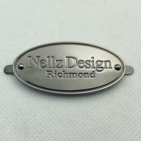 Neostar 2023 popolare Logo personalizzato 3d inciso oro metallo borse etichette Creator