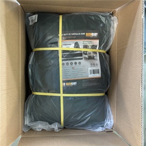 Lona Impermeable Laminada Lisa Ligera Verde Resistente a los Rayos UV y Desgarros con Ojales Reforzados para Camión, Coche, Piscina, Caravana - Product Image 5