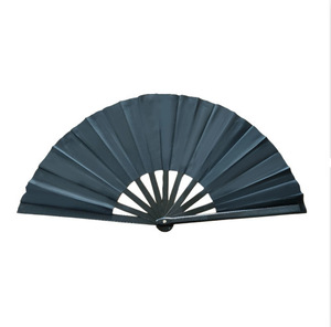Éventail pliant lumineux UV en bambou pour festival d'été, fête, danse, cadeau, grand format, pour club, livraison le jour même - Product Image 1