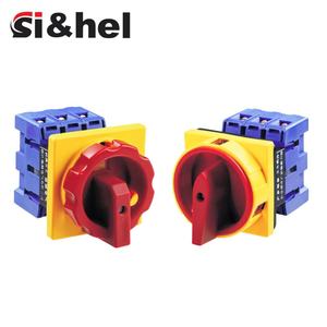 Si & hel 220V 63A 3P ngắt kết nối chuyển phổ tải phá vỡ cam bảng chuyển đổi ON-OFF OPT nhựa quay vít thiết bị đầu cuối - Product Image 1