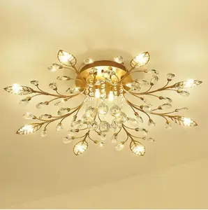 New item fancy ceiling light LED Crystal ceiling lamp modern lamps for living room lights