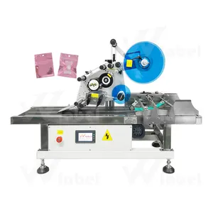 plastic bag desktop sub-card labeling machine labeling machine envelope automatic labeling applicator on sales