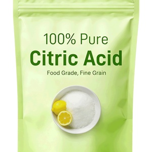 100% Pure <b>Citric</b> <b>Acid</b> Food Grade Brown Yellow Fine Grain <b>Powder</b> - Product Image 1