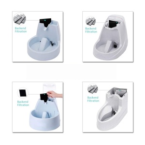 4 Filtros de Repuesto para Bebedero para Gatos de 1.5L/3L, Filtro LED para Bebedero de Agua para Mascotas - Product Image 2