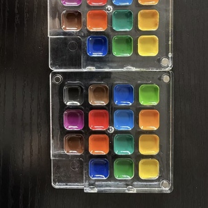 Ensemble de <span class=keywords><strong>peinture</strong></span> aquarelle semi-sèche à 15 couleurs bon marché de Chine pour les artistes - Product Image 3