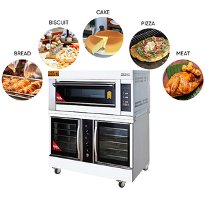 Lò nướng đối lưu thương mại kỹ thuật số điện 100L với bằng chứng 10 khay cho nhà hàng-Thiết bị nướng bền hiệu quả cao - Product Image 1