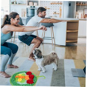 Tapis de renifflement antidérapant pour chiens et lapins, tapis de recherche de nourriture pour animaux de compagnie, tapis d'entraînement au renifflement pour chiens, vente en gros - Product Image 3