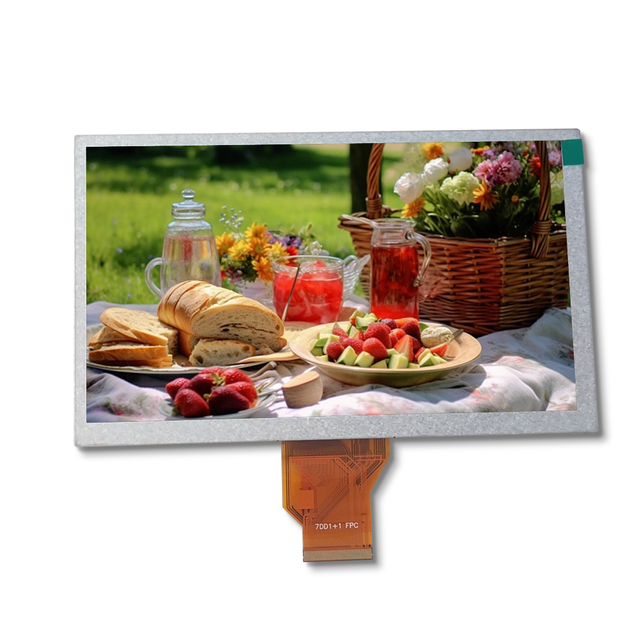 AT080TN64 lcd panel 8" TFT LCD display 800*480 Antiglare 50 pins FPC