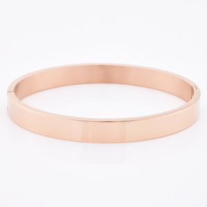 6mm 8mm Width Stainless Steel Cuff Blank <strong>Bangle</strong> Gold Rose Gold Black Silver <strong>Bangle</strong> <strong>Bracelet</strong> - Product Image 6