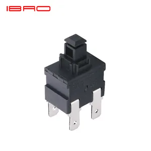 IBAO CNIBAO PAD Series 4 pins push button switch lock dual pole