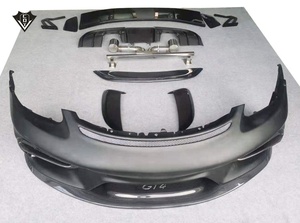 Parachoques Estilo GT4 para <span class=keywords><strong>Porsche</strong></span> <span class=keywords><strong>718</strong></span> Cayman, Kits de Carrocería para <span class=keywords><strong>Boxster</strong></span> <span class=keywords><strong>718</strong></span> - Product Image 5