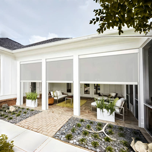 Persianas con sensor de lluvia de <span class=keywords><strong>cierre</strong></span> automático con alerta de aplicación para <span class=keywords><strong>terraza</strong></span> desatendida Producto inteligente en la categoría de persianas - Product Image 6