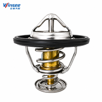 Thermostat de liquide de refroidissement du moteur Winsee New SMD337408E MD158570 pour Mitsubishi 4G6 BYD F3 Geely Great Wall Haval