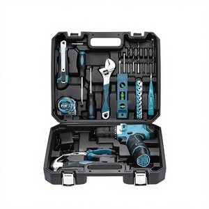 DEWEN Trousse à outils complète pour la maison : Sécateur, tournevis, outils de nivellement essentiels - Product Image 3