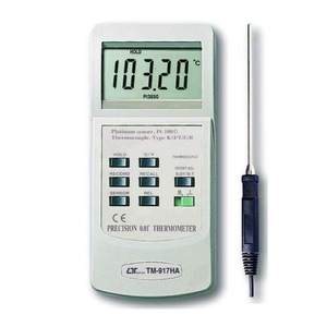 Luchang TM-917HA Platinum Resistance Thermometer 0.1C Resolution Contact <b>Probe</b> <b>Temperature</b> Instrument - Product Image 1