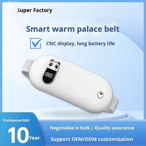 Almohadilla térmica para cólicos menstruales, dispositivo inalámbrico para aliviar el dolor menstrual, almohadilla térmica menstrual, cinturón calefactor para <span class=keywords><strong>la</strong></span> cintura, masajeador abdominal. - Product Image 3
